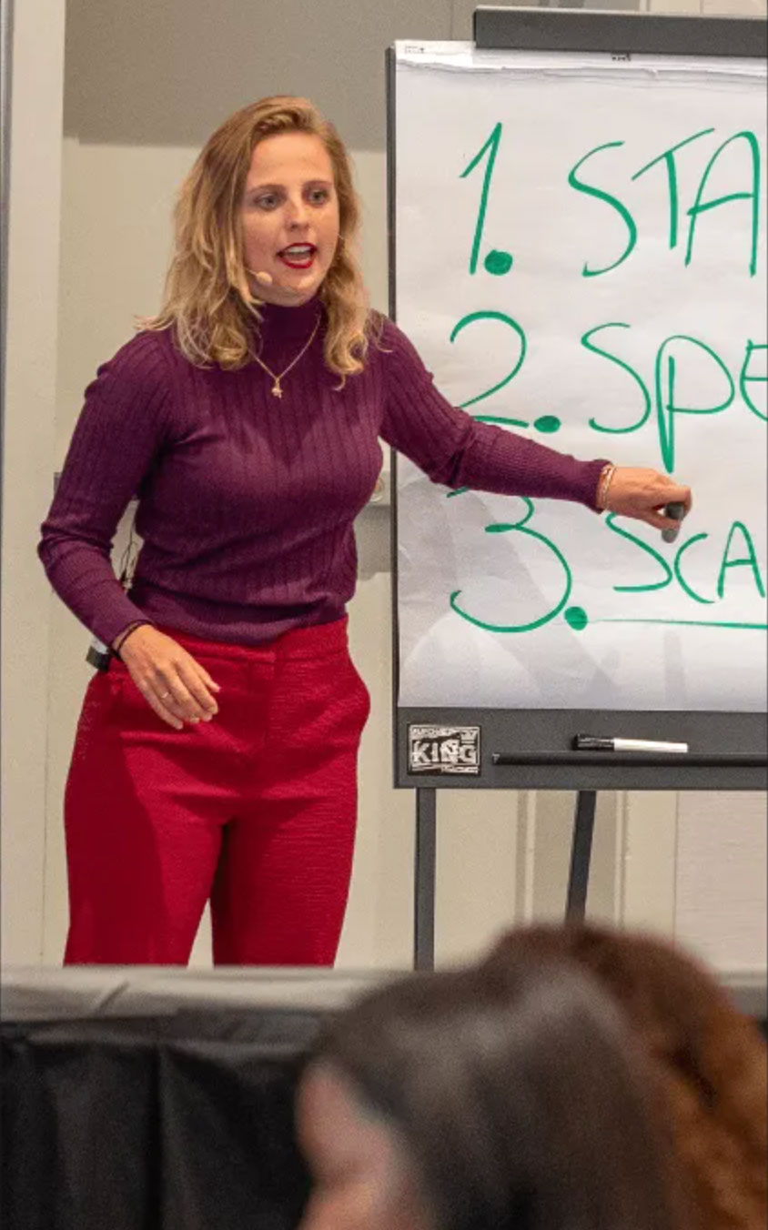 Laurie Mabelis Training Session